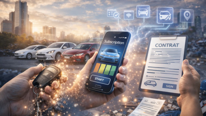 Des chiffres anticipent concr&egrave;tement la fin de la propri&eacute;t&eacute; automobile