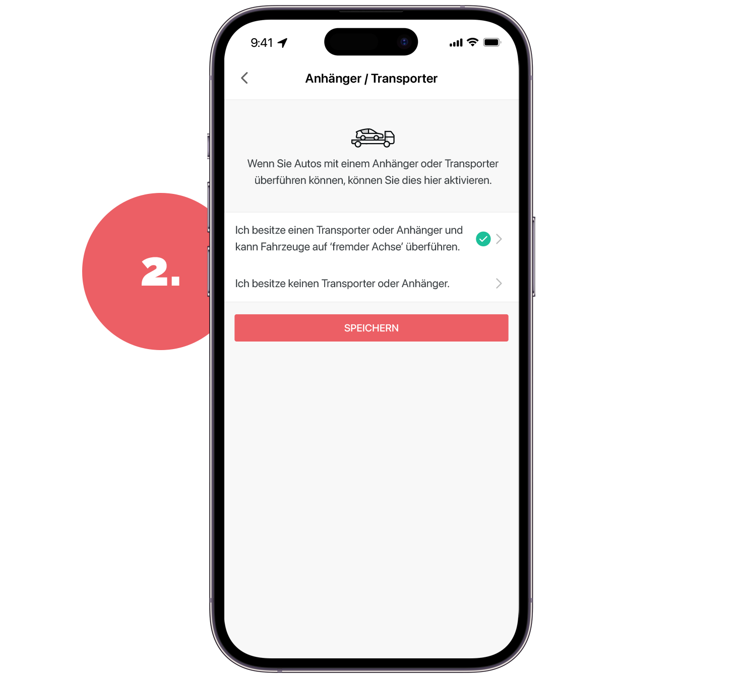 Fahrzeug &uuml;berf&uuml;hren